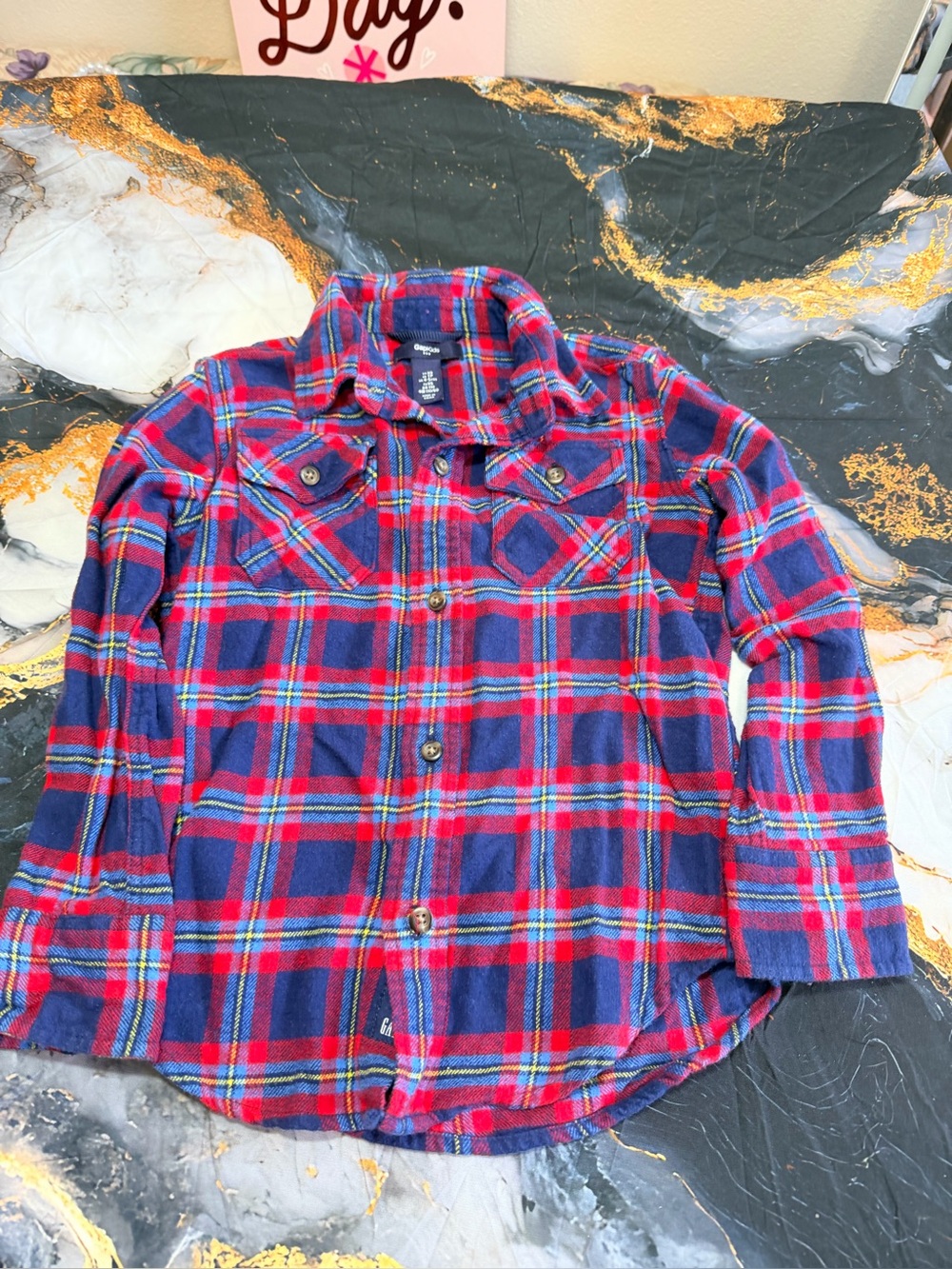 GapKids flannel size XS